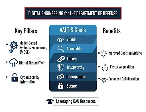 DoDI 5000.97. digital thread first approach. Improve innovation velocity and quality